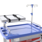 Тележка медицинская Med-Mos ЕТ850-02 ТМ-021АН-00 ля экстренной помощи и реанимации