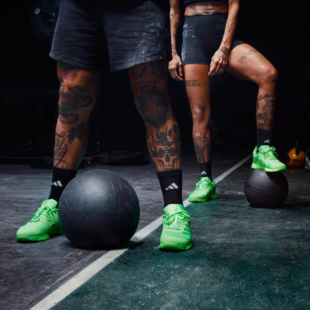 Кроссовки женские Adidas Dropset 3 (Салатовые)