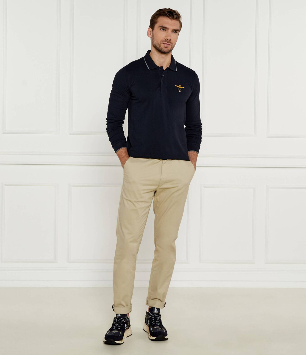 Поло Aeronautica Militare - темно-синий(PO1653P82)