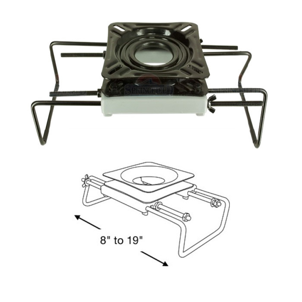 Крепеж Newstar для кресла на банку ПВХ лодки с поворотным механизмом