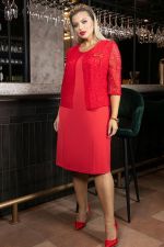 Платье Ирида (красное) П11609 LT Collection