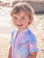 Купальник слитный для девочки Next E77-670, Розовый, Сиреневый