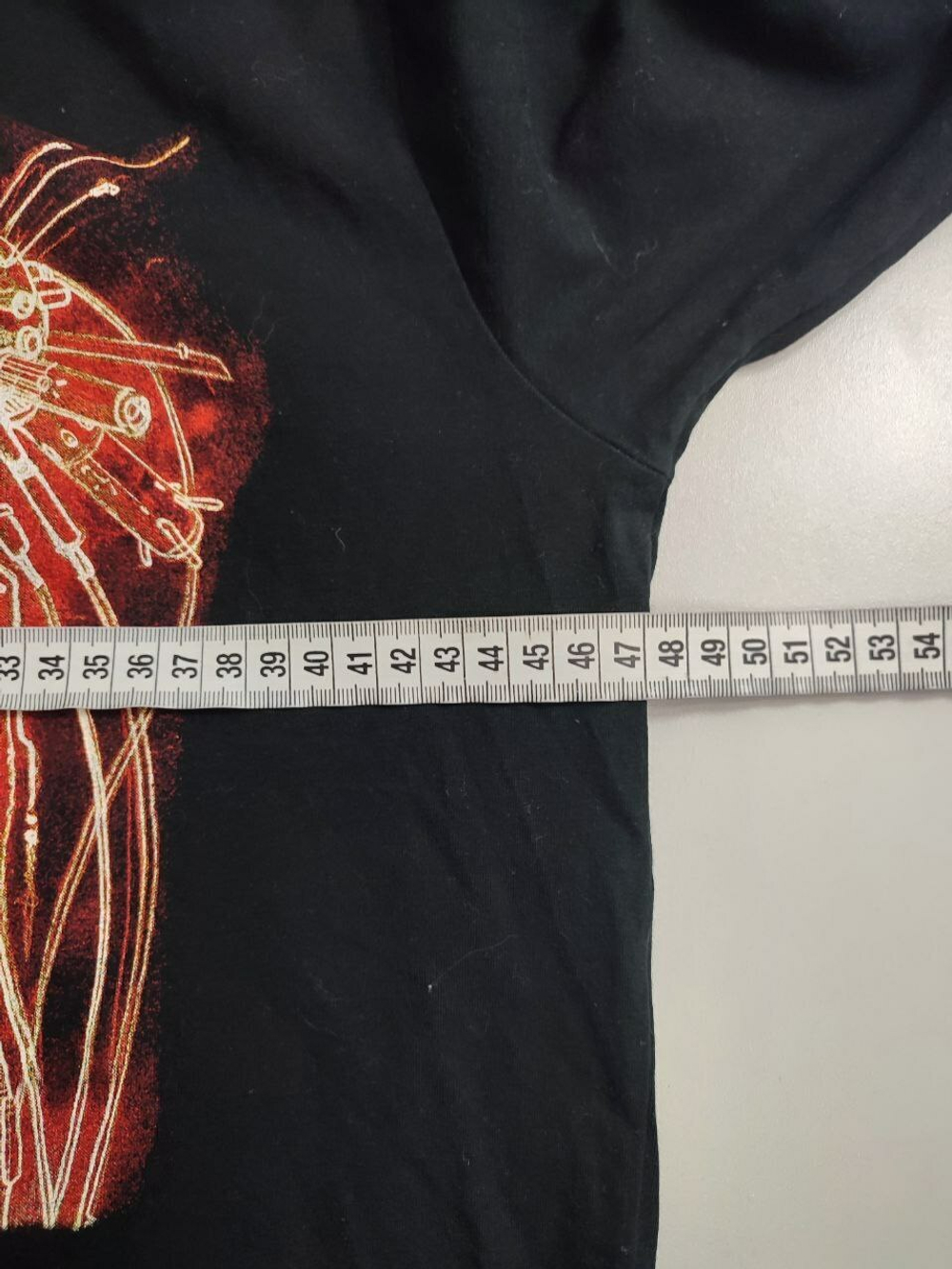 Джемпер с принтом 48 размер