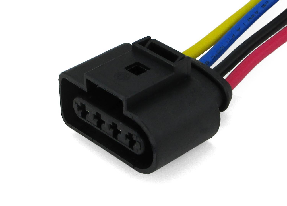 Разъем 1J0973724 (4pin) 4 контакта катушки зажигания для Audi, Dodge, Seat, Skoda, Volkswagen с проводом