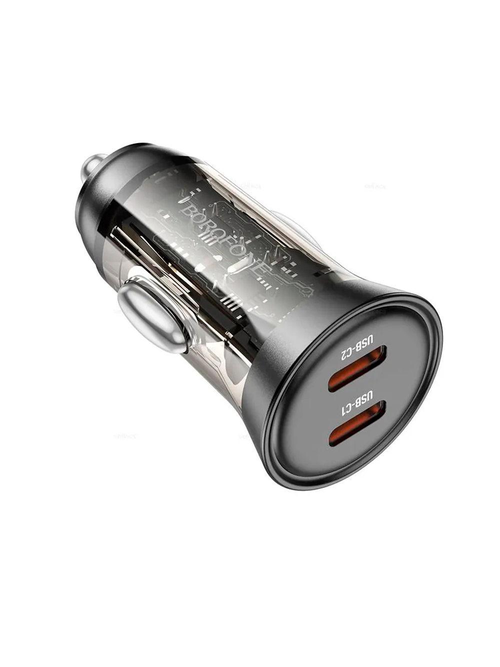 Автомобильное зарядное устройство BOROFONE BZ26B 45W