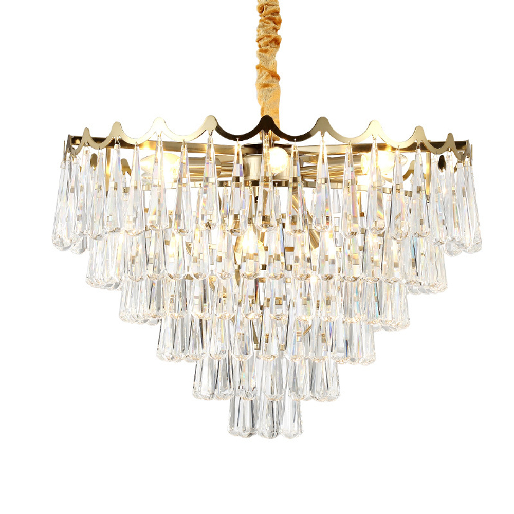 Люстра Cloyd REGALIA C9 / Ø60 см - латунь (арт.10301)