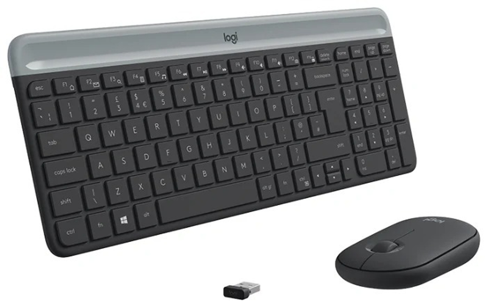 Клавиатура и мышь Logitech MK470 Slim Wireless (920-009206)