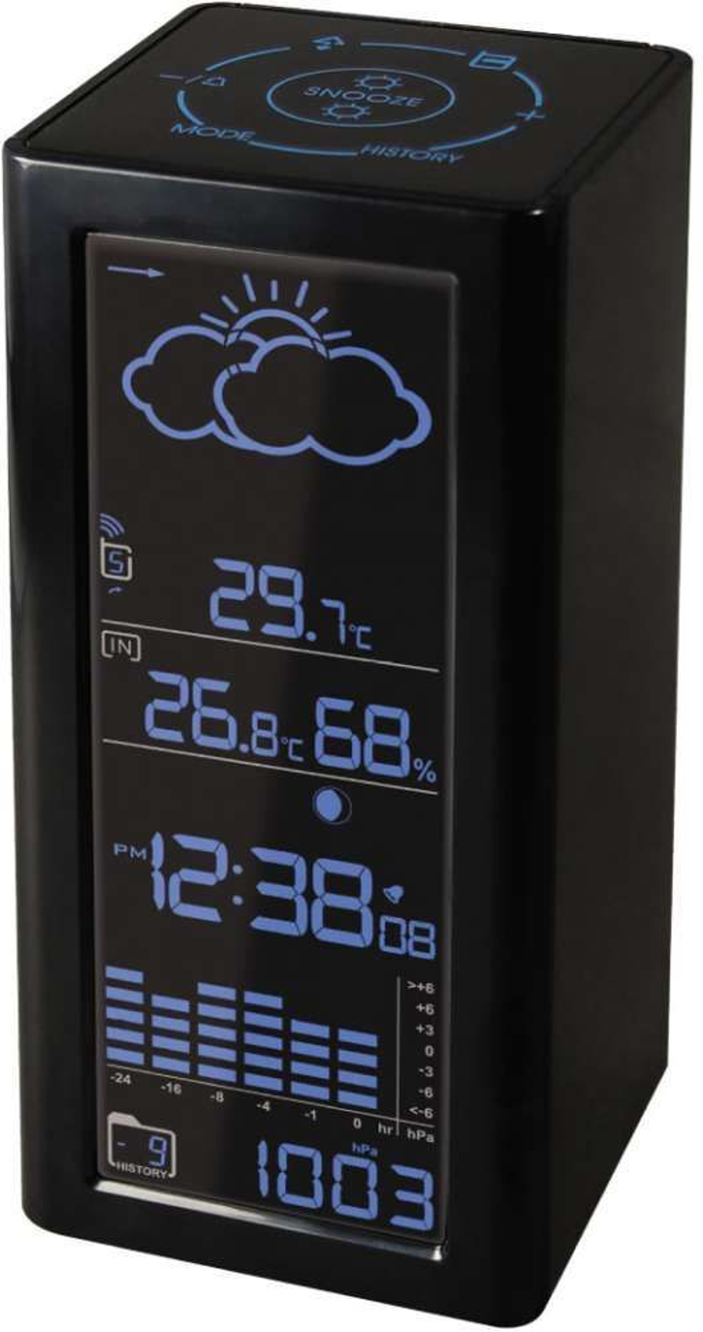 Метео станция BVItech BV-68 с внешним датчиком