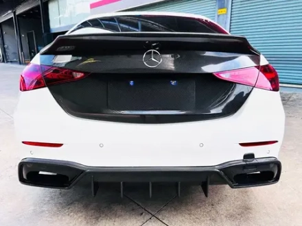 Карбоновый диффузор заднего бампера для Mercedes-Benz C-class W206 2022-2026+ Мерседес