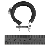 Хомут для труб одновинтовой STOUT - 1" (32-37 мм, с гайкой М8)