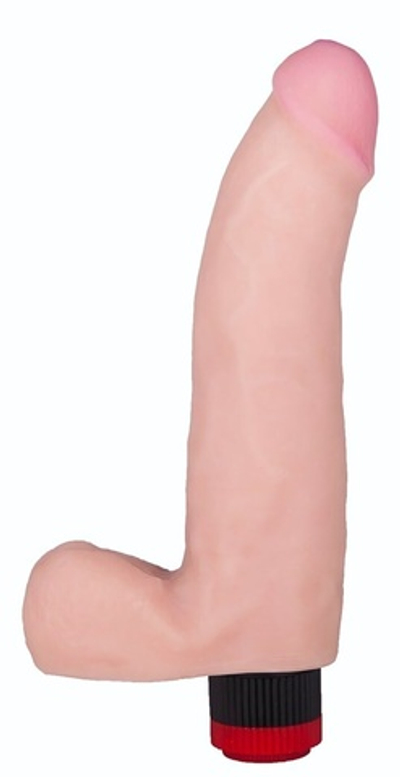 Телесный вибратор ANDROID IV - 20 см. (Цвет: телесный)
