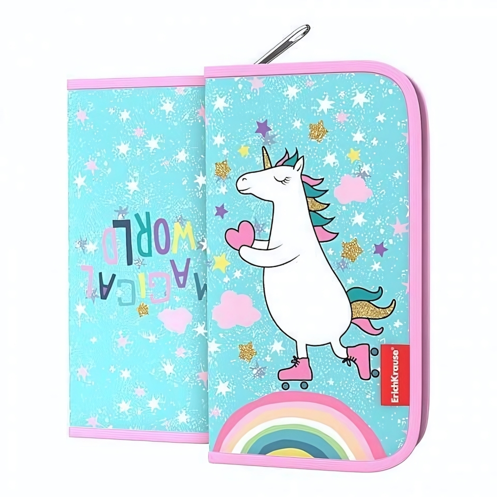 Пенал 110x205x25мм Rainbow Skate б/нап. (Erich Krause)