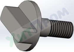 Винт приводной шлиц/овал