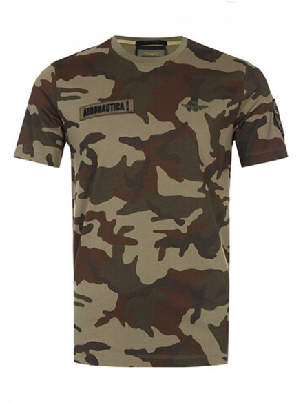 Футболка мужская Camouflage AERONAUTICA MILITARE