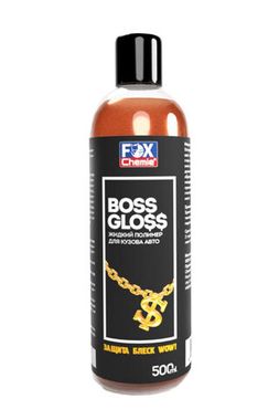 Fox Boss Gloss - Жидкий полимер для кузова автомобиля, 500 мл