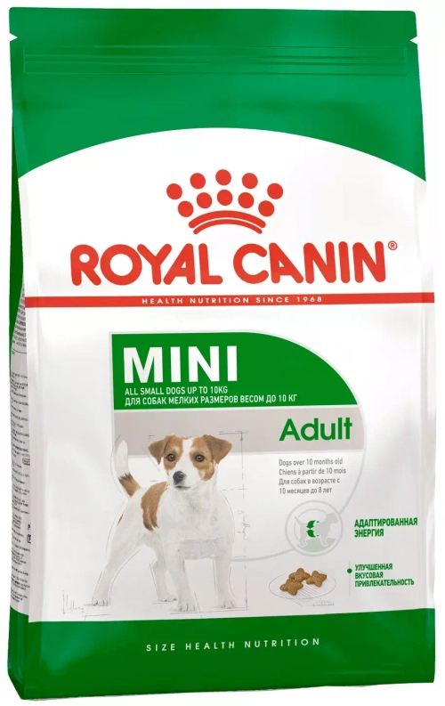 Royal Canin Adult Mini Сухой корм для взрослых собак мини пород, 800 гр