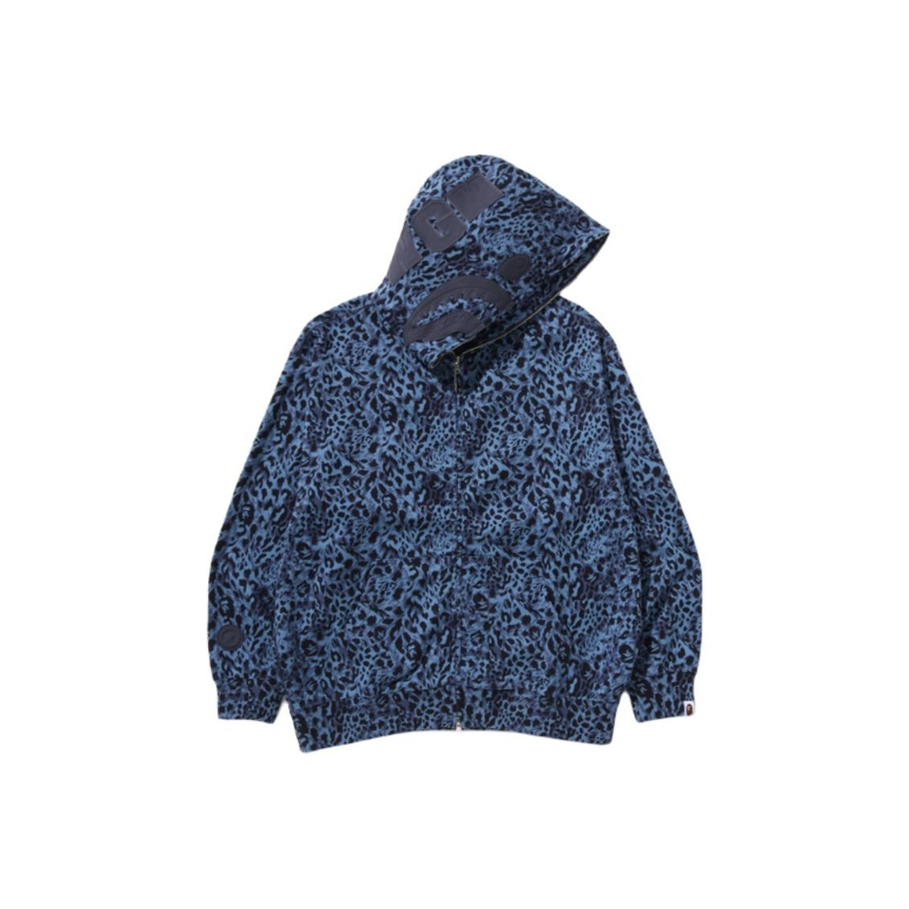 A Bathing Ape Bathing Ape Leopard Pattern Худи