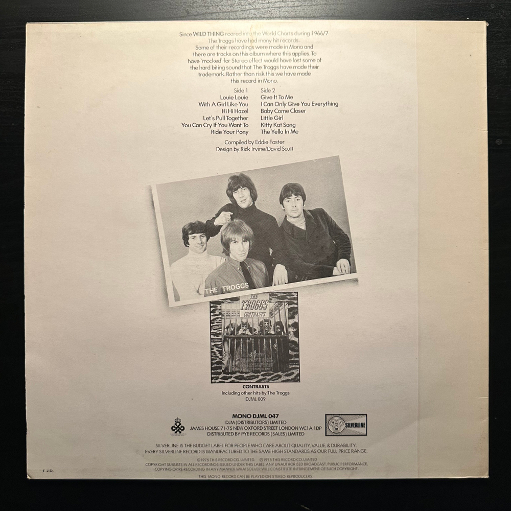 The Troggs - With A Girl Like You (Англия 1975г.)