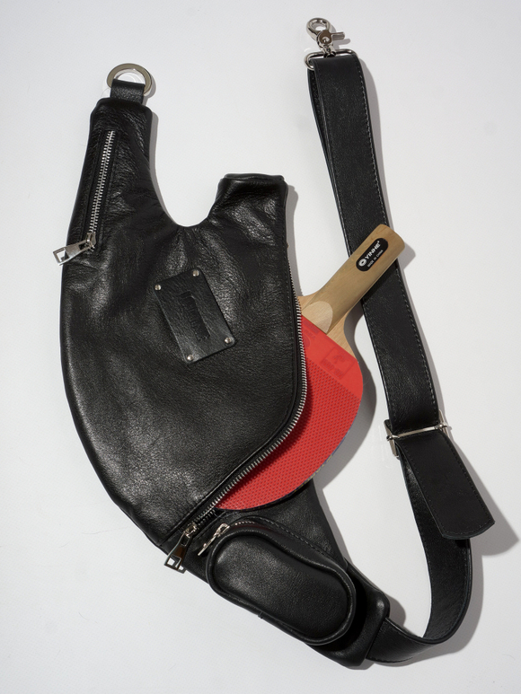 Кожаный чехол для ракетки настольного тенниса