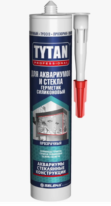 Герметик силиконовый аквариумный Tytan Professional бесцветный 280мл