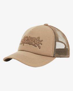 Кепка Trucker бежевая