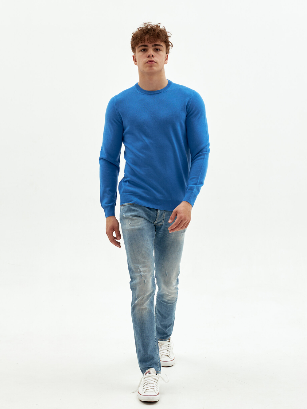 Джемпер Masq 14 2026 лазурный