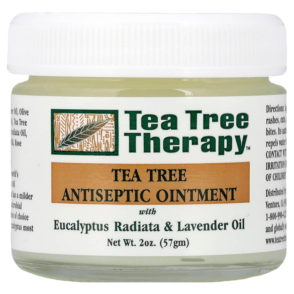 Tea Tree Therapy, антисептическая мазь с чайным деревом, 57 г (2 унции)