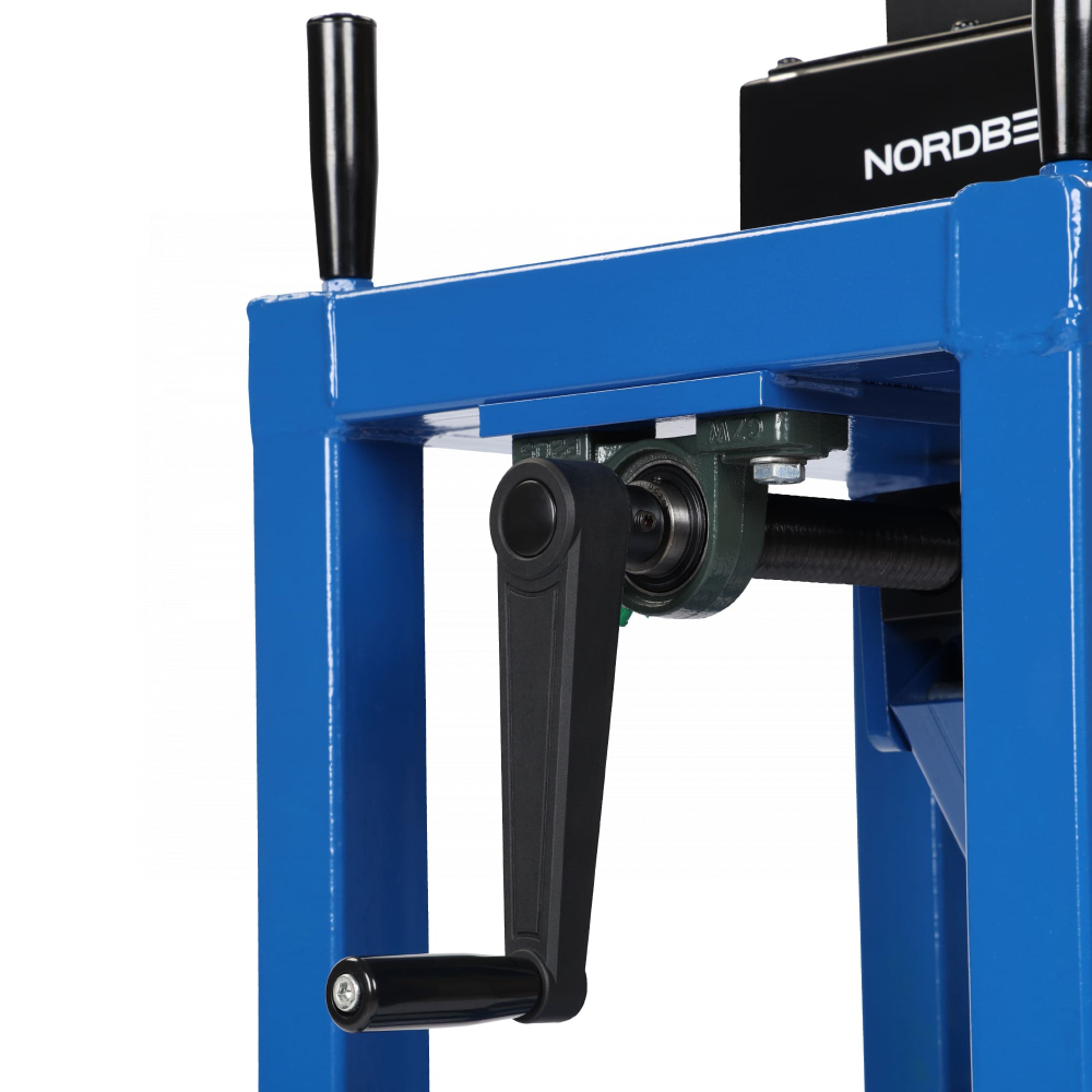 NORDBERG (N31PE76A) Выпрессовщик шкворней с тележкой, гидравлический с пневмопривод, 75 т
