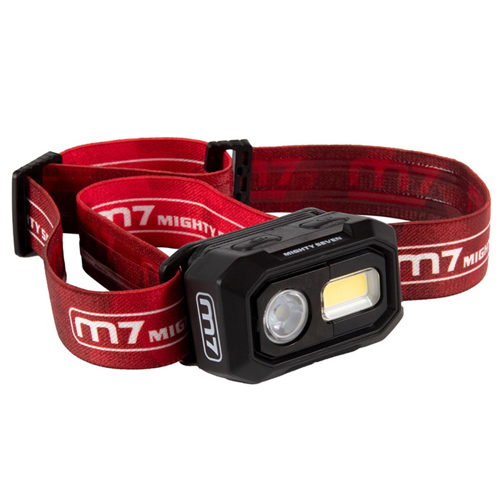 MIGHTY SEVEN (NC-4255QL) Гайковерт пневматический ударный 1/2", 1627 Нм, в комплекте налобный фонарь