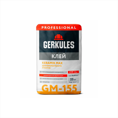 Клей для плитки Keramik Max Геркулес GM-155 PRO 25 кг