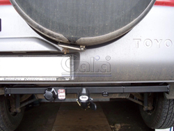 Фаркоп оцинкованный Galia T030A для Toyota Rav 4 1994-2000(паспорт и сертификат в комплекте)(без электрики)