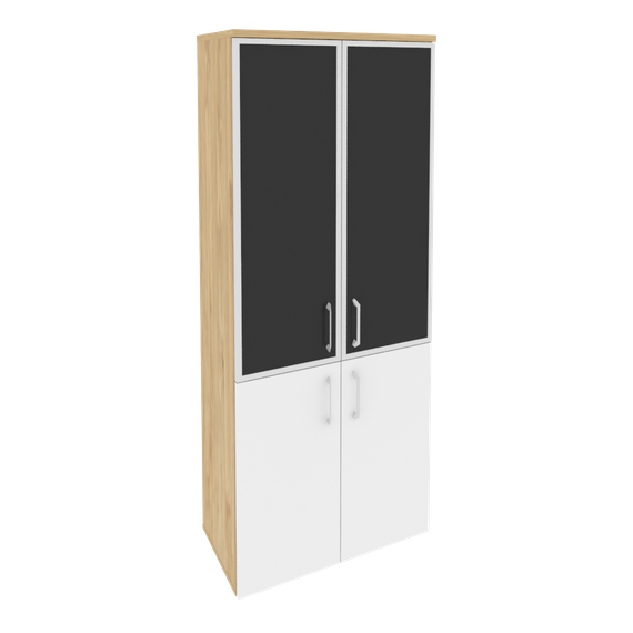 Оникс Шкаф высокий широкий O.ST-1.2 R black  800*420*1977