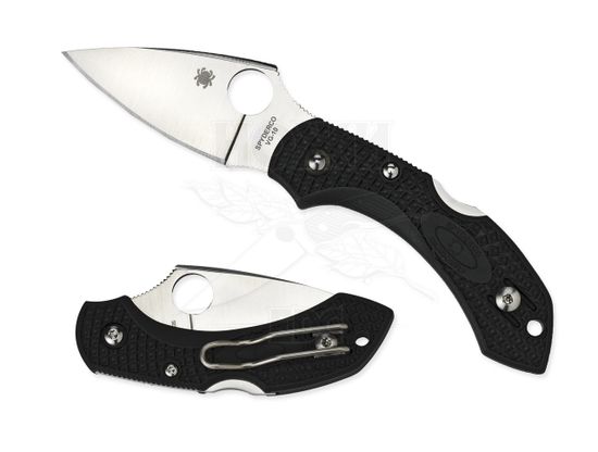 Складной нож Spyderco Dragonfly 2 Pin C28PBK2 c клинком из стали VG-10, рукоять FRN