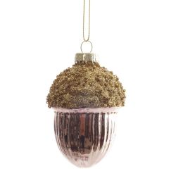 GAEM Украшение новогоднее "Желудь", L6 W6 H9 см, 4в.