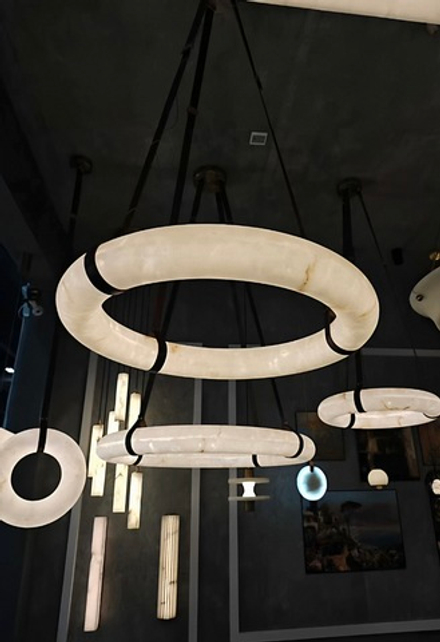 Pendant design lamp Oslo L3P by Atelier Alain Ellouz