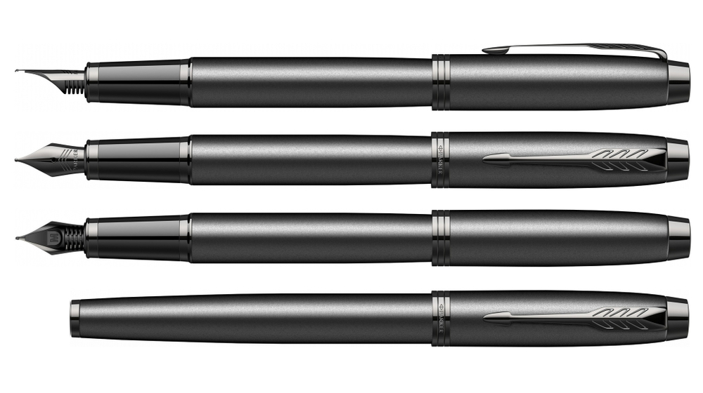 Перьевая ручка Parker IM Achromatic Matt Black F (без гравировки)