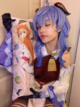 Мини дакимакура Умару Дома из Двуличная сестрёнка Умару! арт. M0496, 60х20 см