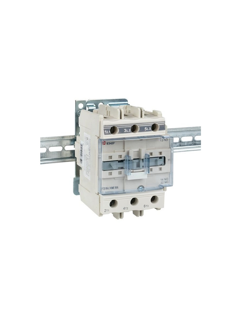 Контактор КМЭ 95А кат. 220В AC 1НО+1НЗ EKF ctr-s-95-220