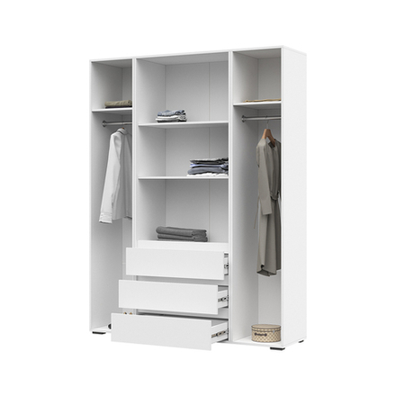 Шкаф четырехстворчатый с ящиками Хелен ШК 05