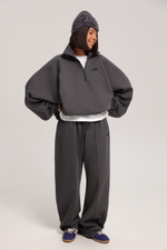 Брюки объемные со стрелками