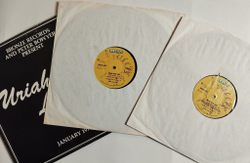 Винтажная виниловая пластинка LP Uriah Heep Live (Израиль 1973)