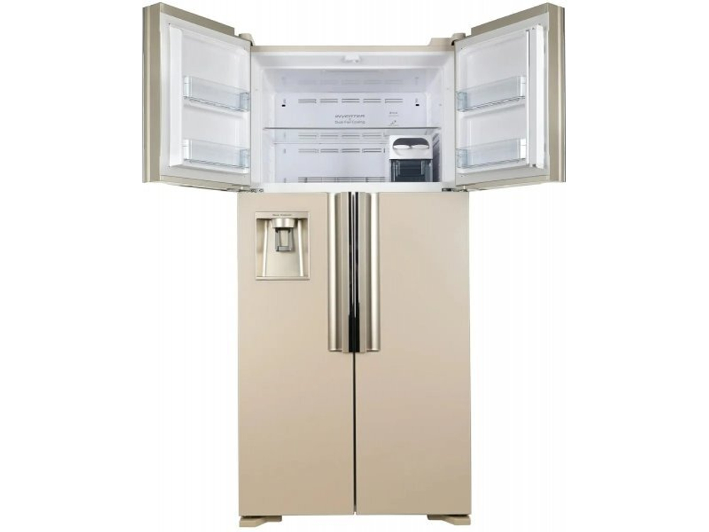Холодильник Hitachi R-W660PUC7 GBE бежевый