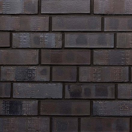 Плитка клинкерная фасадная Westerwalder Klinker Klinker Brick Eisenschmelz-Schwarzbraun Kohle Spezial WK85KS, NF 240х71х15 мм