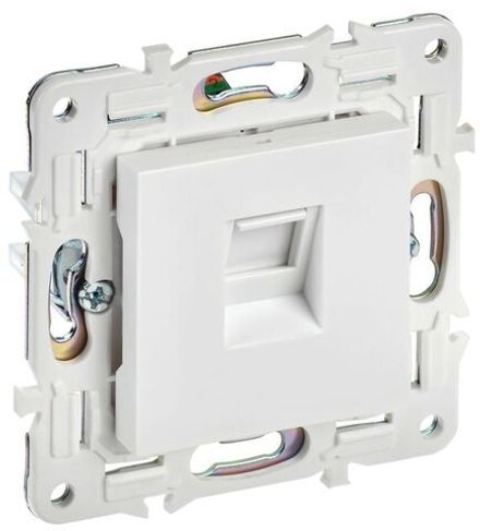 Розетка компьютерная RJ45 кат.6 SKANDY SK-K02W арктич. бел. IEK SK-K10-2-K01
