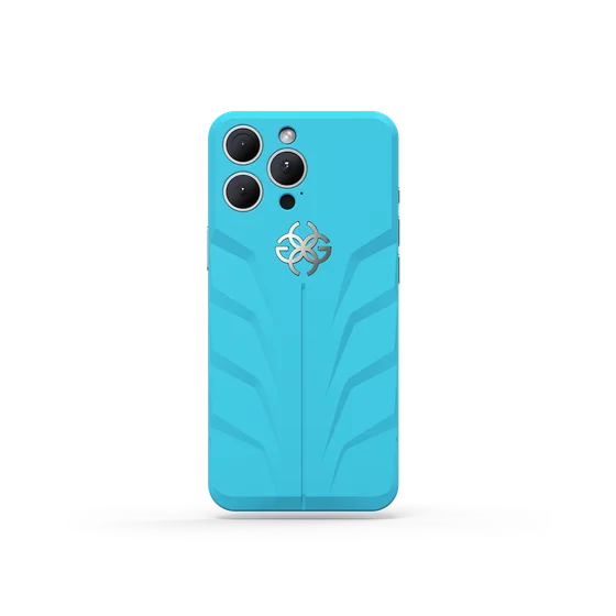 Чехол для iPhone на магните - RSR16 - CURACAO BLUE