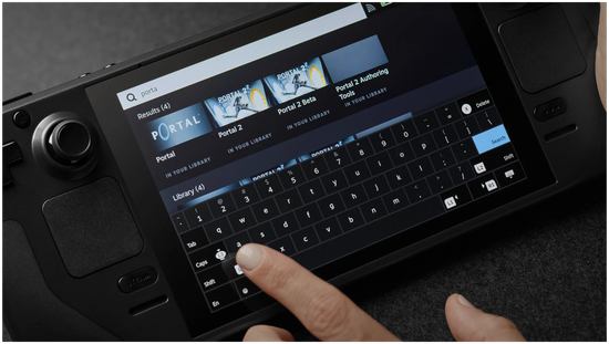 Игровая портативная консоль Valve Steam Deck 64 Gb