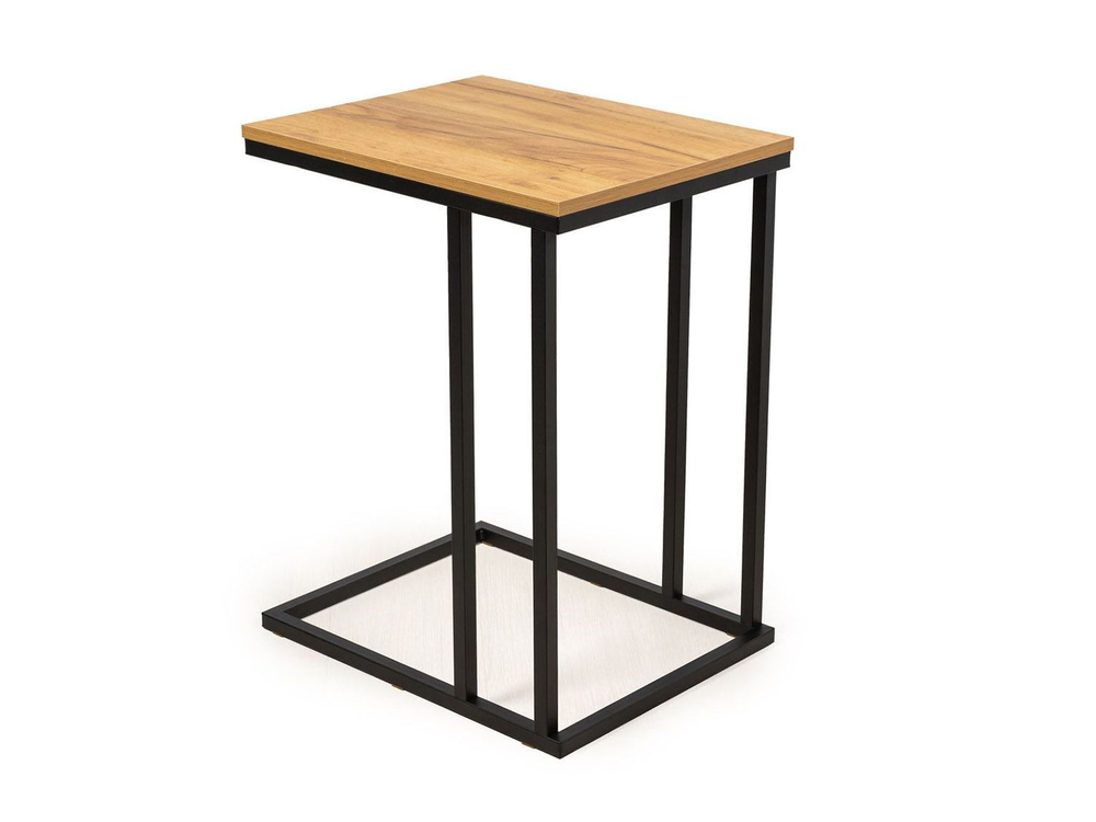 Стол Сари 650 Дуб крафт золотой / Черный