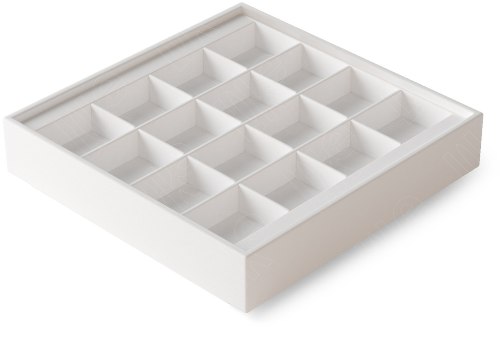 Планшет Бета/2 серия/приподнятое дно/16 ячеек 08 (41х48 мм.)