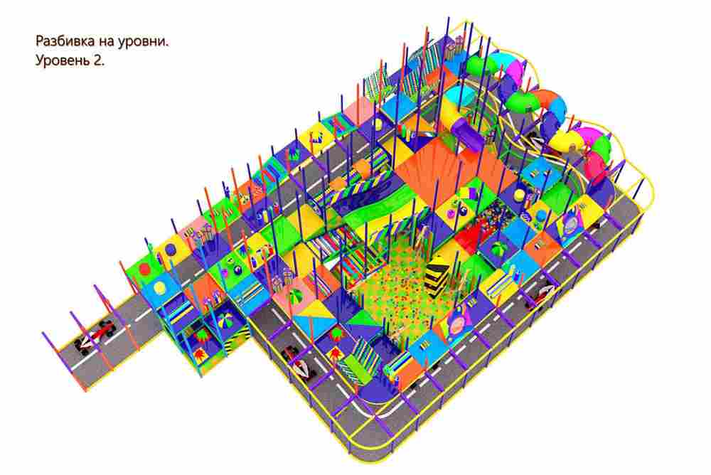 Детский игровой лабиринт «Космические путешествия»