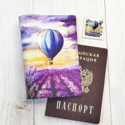 Обложка на паспорт "Воздушный шар"